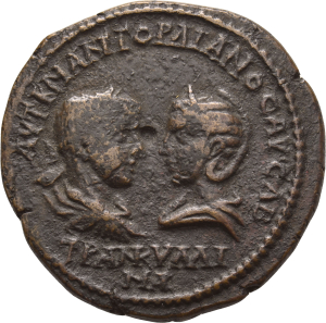 Anchialos - Gordianus III. und Tranquillina