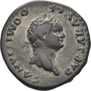 Vespasianus für Domitianus Caesar