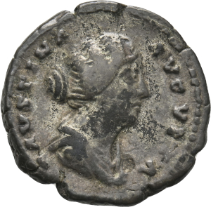 Antoninus Pius für Faustina II.