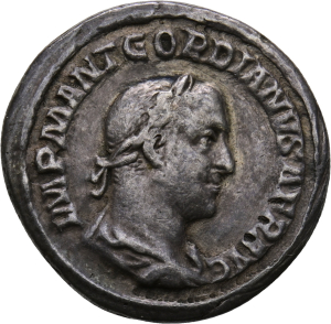 Gordianus II., Denar