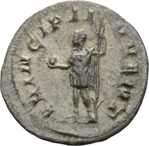 Philippus Arabs für Philippus II., Antoninian