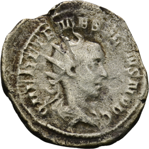 Trebonianus Gallus für Herennnius Etruscus, Antoninian