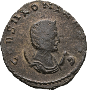 Gallienus für Salonina, Antoninian