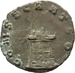 Quintillus für Divus Claudius Gothicus, Antoninian