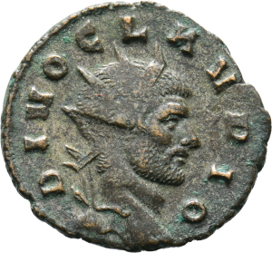 Quintillus für Divus Claudius Gothicus, Antoninian