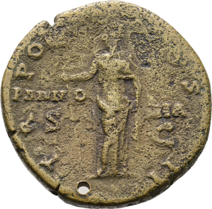 Aelius Caesar, Sesterz